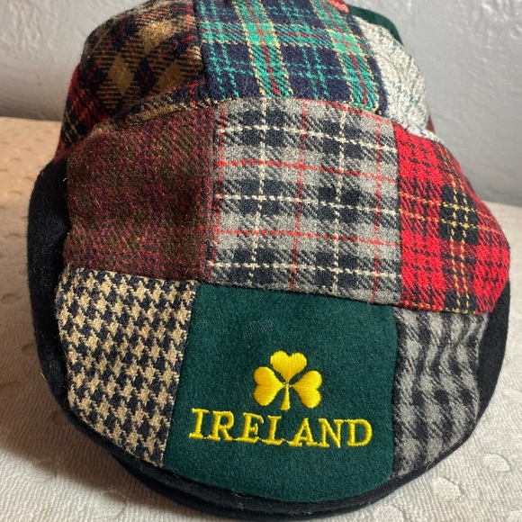 Vintage Ireland Irish Blessing Newsboy Wool Adjustable Made in Ireland - Picture 7 of 9